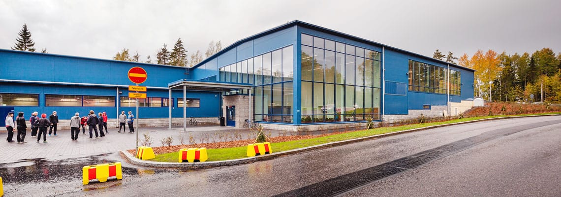 KK-Palokonsultti Oy, referenssit - Kaarelan jäähalli, Helsinki